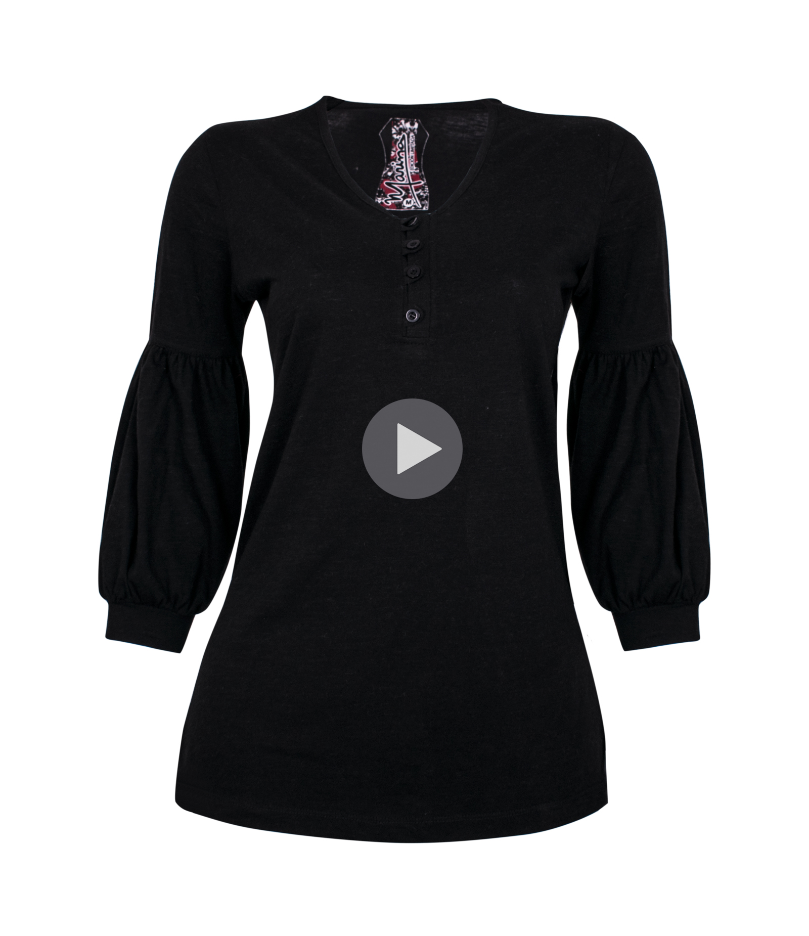 706 POLO  ALPACA NEGRO