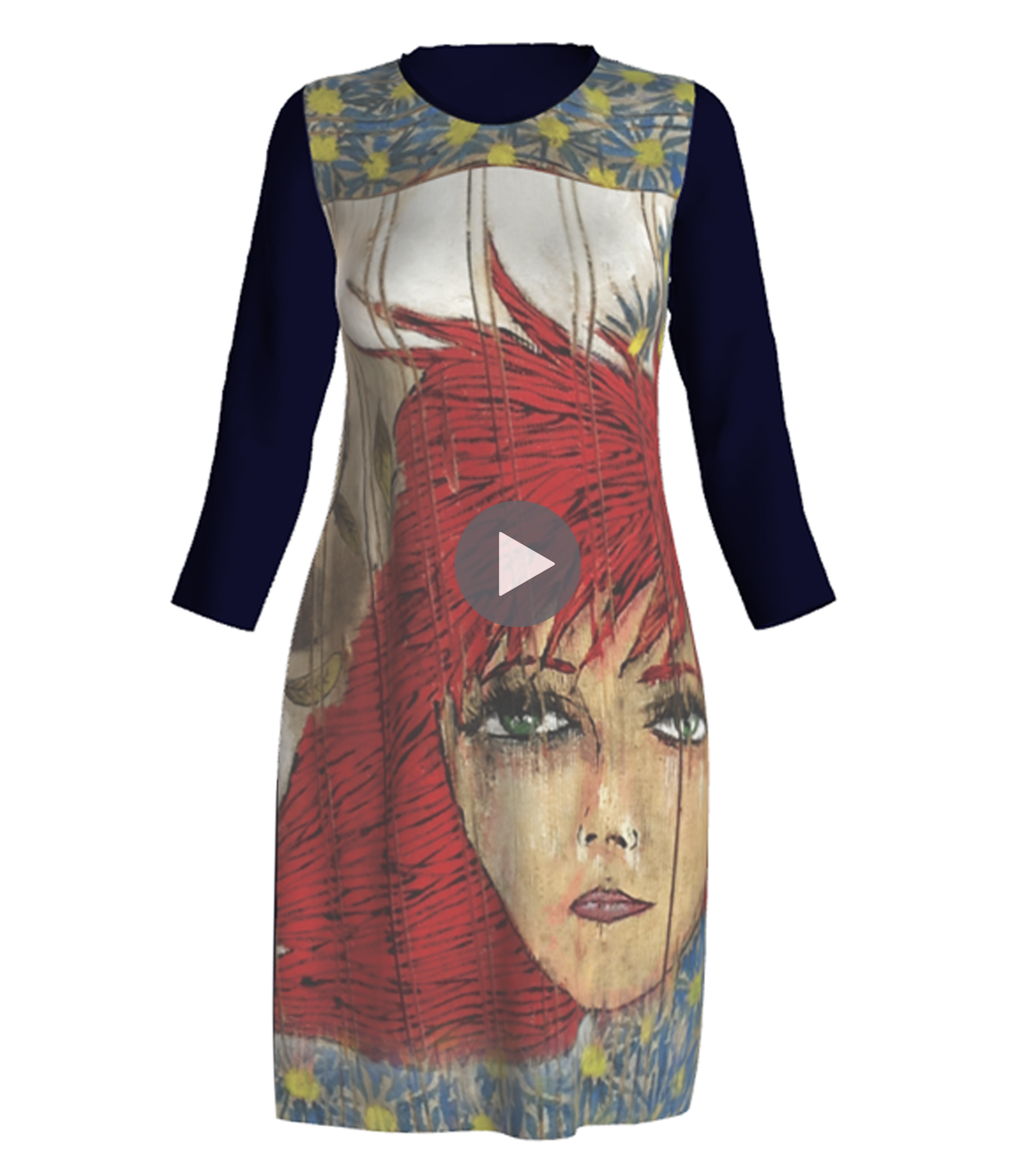 72 ARTE LARGO 66  combinado azul