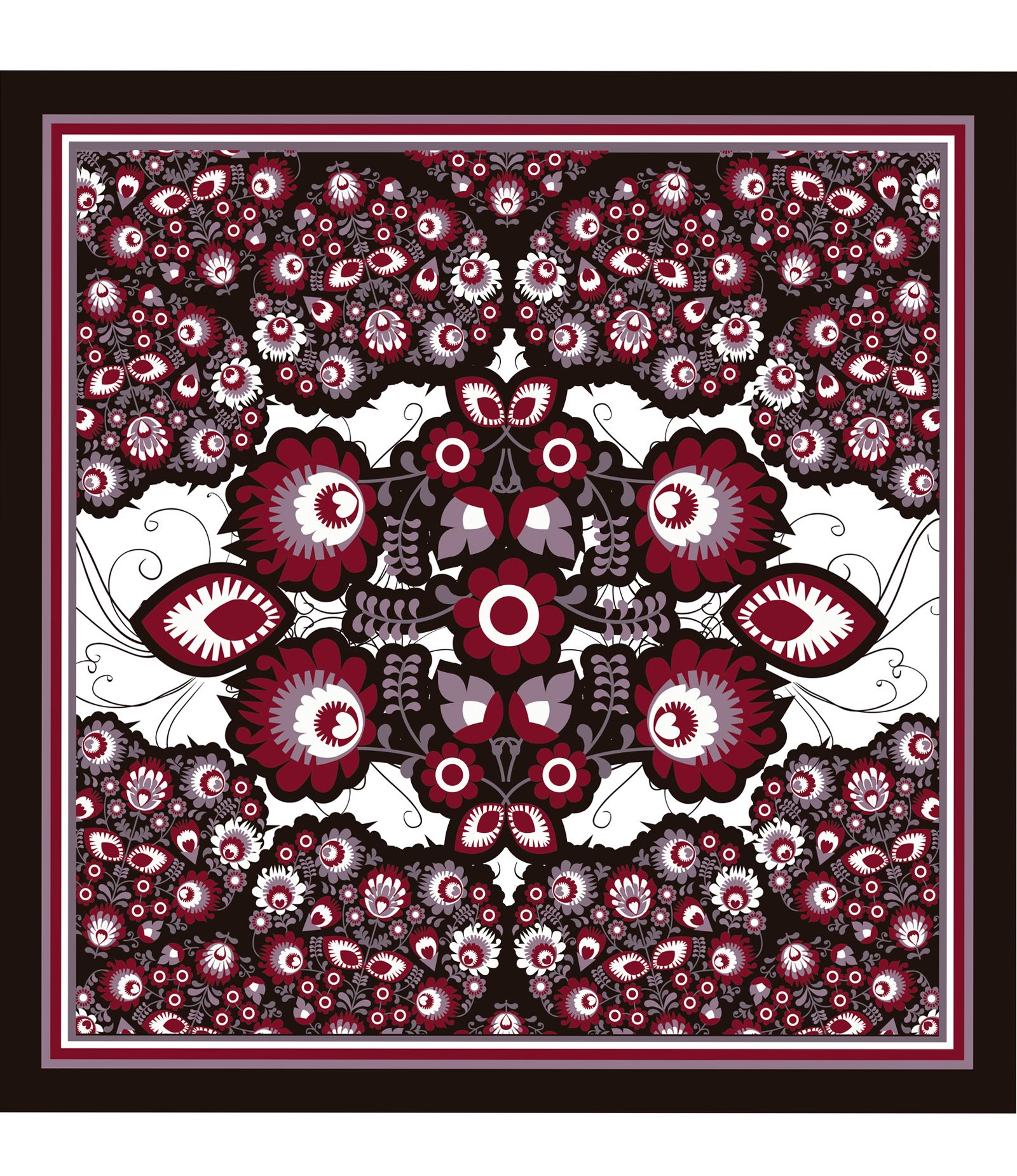 PAÑUELO FLOR CORAZON 150